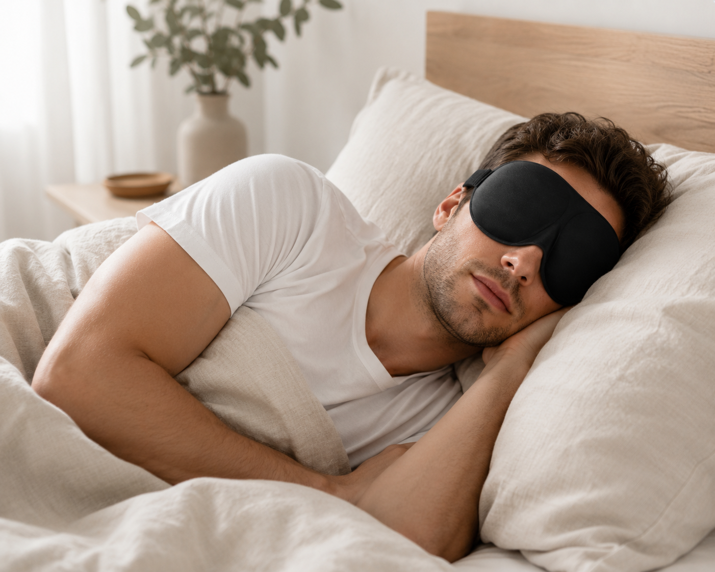 man-sleeping-black-3d-contoured-sleep-mask